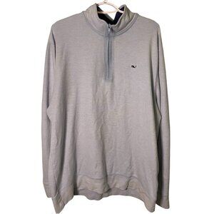 Vineyard Vines 1/4 Zip Pullover Men's Size XXL Long Sleeve Pima Cotton‎ FLAW